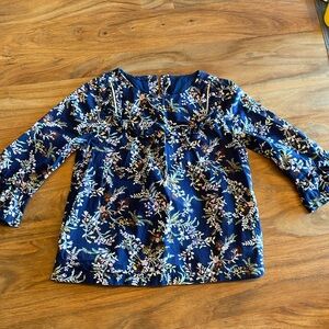Janie & Jack Girls Long Sleeve Top size 7